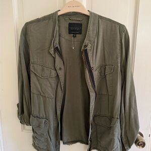 SANCTUARY Olive Green Utility Jacket
